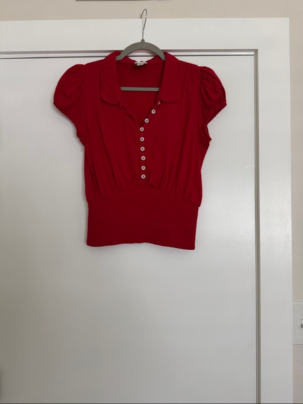 Anthropologie Mauve top